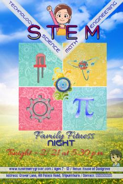 Fitness & STEM Night reminder